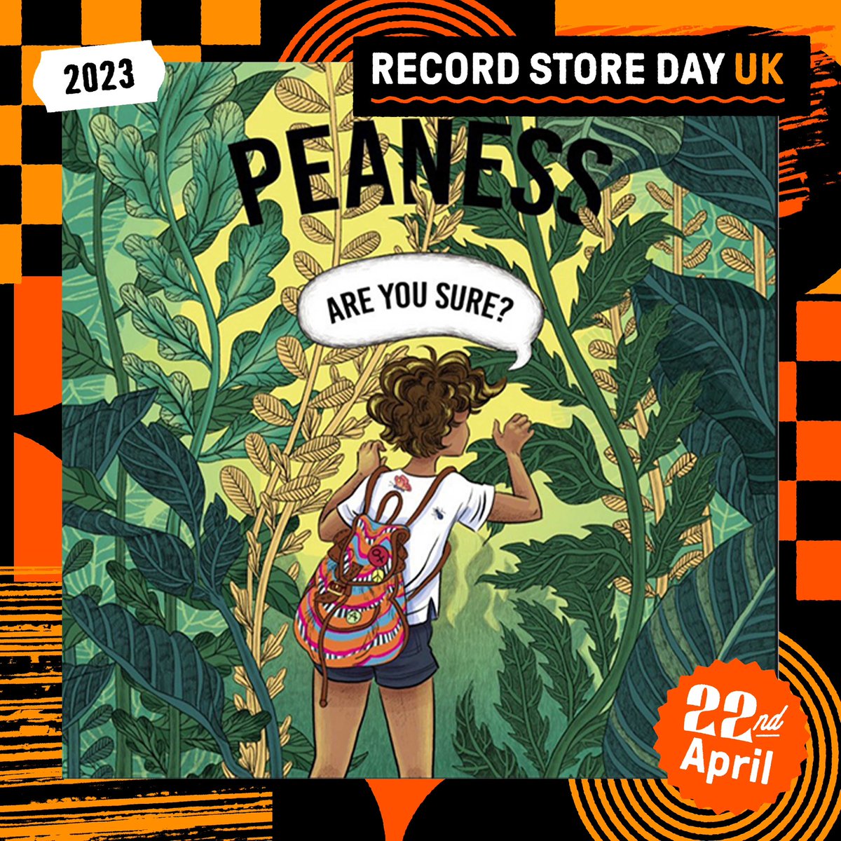 ROMBrighton's tweet photo. #RSD2023 💚 @PeanessBand 

[are you sure?]

available on April 22nd exclusively at participating record stores

view the full #RSD list @recordstoreday @RSDUK #RSD2023 #RSDUK https://t.co/iHerlL3DU0