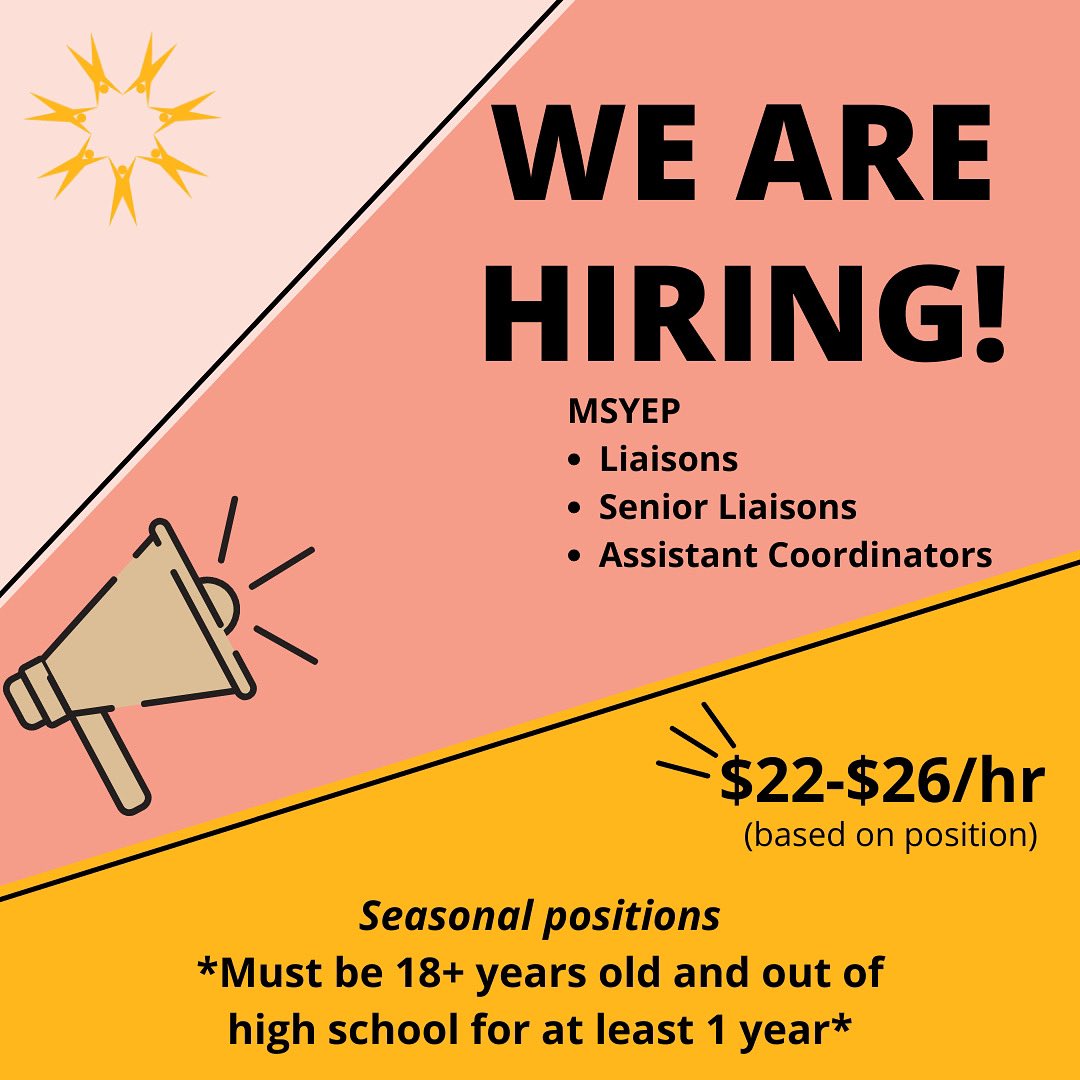 MayorsProgram's tweet photo. Know someone looking for a fun &amp; interesting summer job where they'll meet great people, build their network &amp; pick up some great skills?  We've got a variety of positions now open!
Apply here:
https://t.co/MGDhhEXbjd
https://t.co/eIjukr6cZ5
https://t.co/KBVaPsM53q https://t.co/MIo96Y6zSd