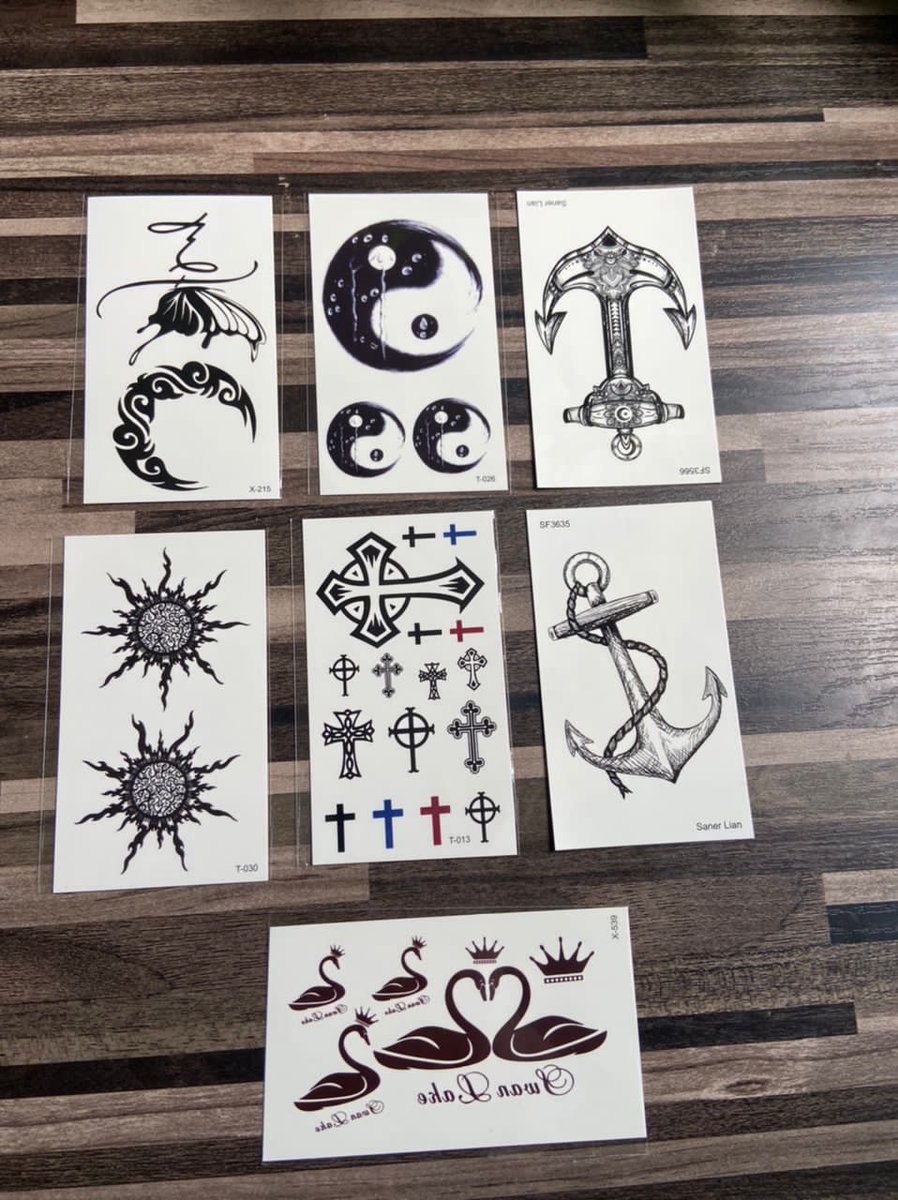 WendyMercy4's tweet photo. Get your temporary and semi permanent tattoo sticker at an affordable price
Location: Lagos but distance isn't a barrier
https://t.co/Sve3C2ukXN https://t.co/LcmDIJPSPk