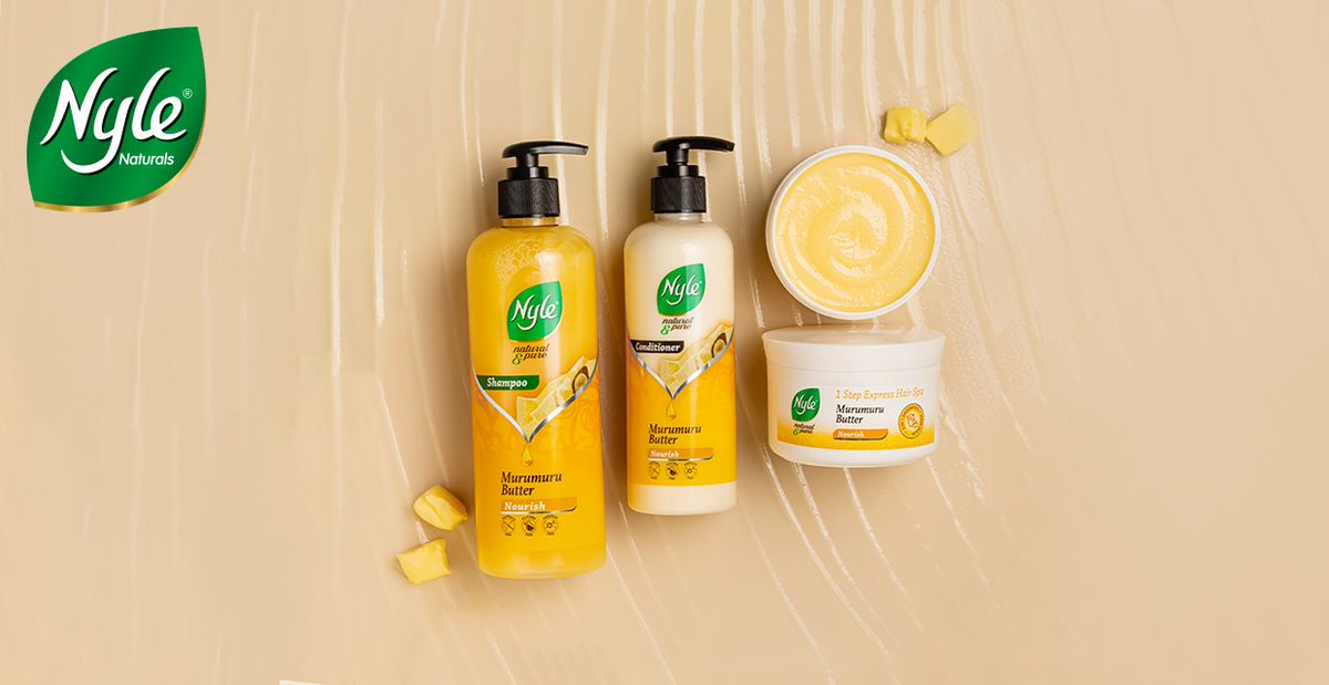 NyleNaturals's tweet photo. We have the best hair care treatment for you with our Nyle Naturals Pure Murumuru Butter Shampoo.This exotic ingredient will give your hair the shine and smoothness it needs. It also helps in reducing split ends and prevents damage.
#NylePure #RootedInPurity #NyleNaturalAndPure https://t.co/o28LRmPyFd