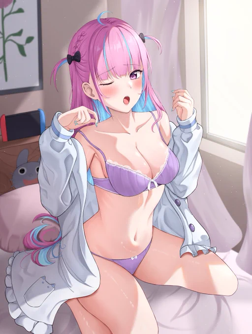 眠い～#あくあーと 