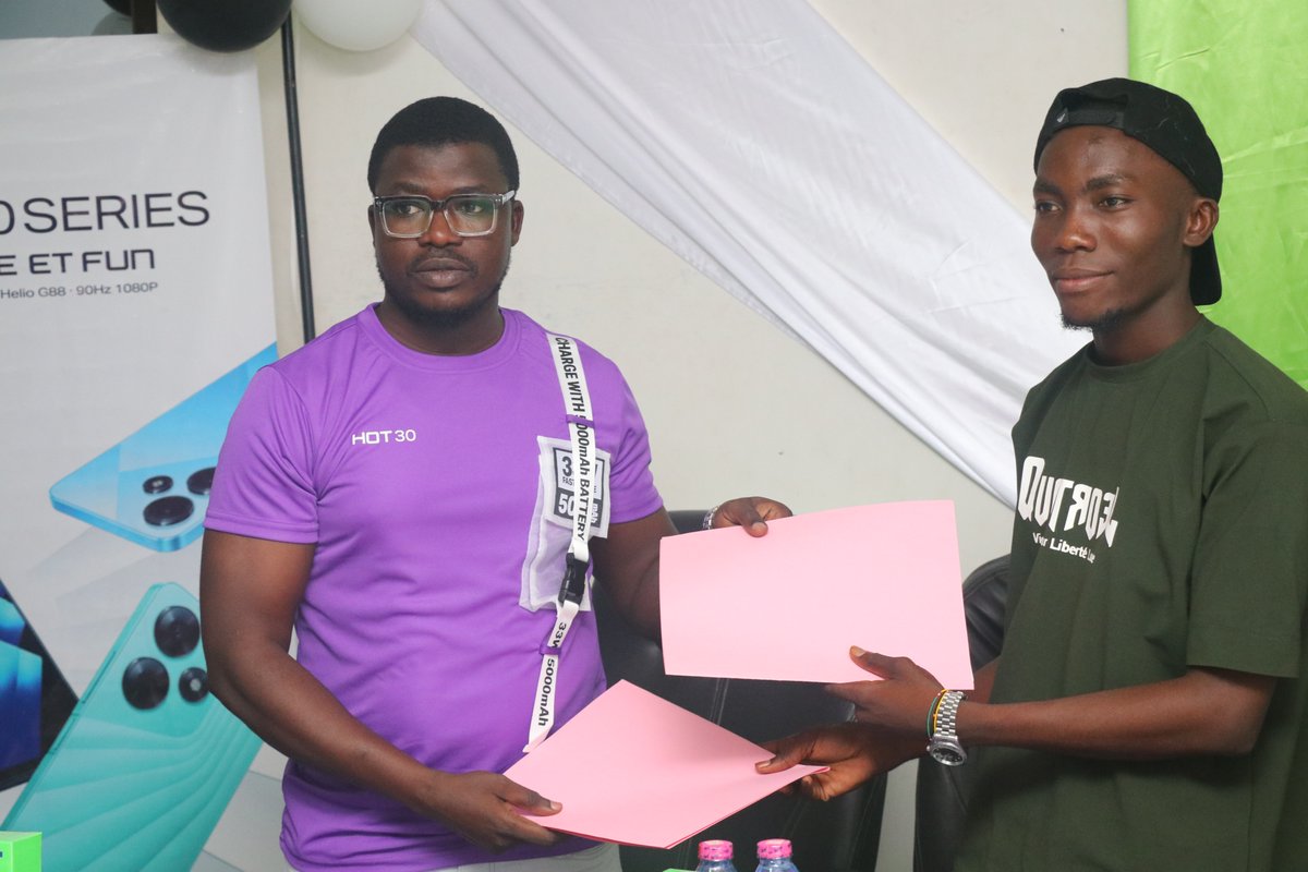 InfinixTg's tweet photo. https://t.co/mIUPkzzdUP
#PastorZomino #NouvelAmbassadeur #KOL #Infinix #SerieHot30 #technologie #Smartphones #Partenariat #lome #Togo #RapideEtFun https://t.co/PV5Xv8V4LU