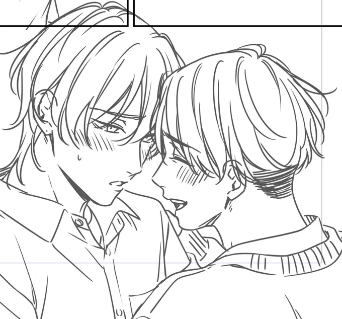 一度くっつくと離れたくない年下蒼央🐺💞🐰 