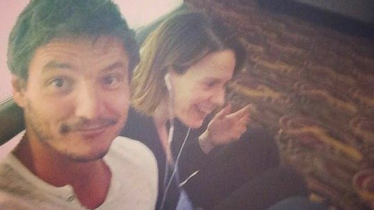 FilmUpdates's tweet image. “Pedro Pascal is powerful, soulful, hilarious, capable of having the deepest conversations, willing to hold your hair back when you’re sick, and in possession of the broadest shoulders to lean on. His light burns so bright. He’s the whole motherf-cking deal.” - Sarah Paulson