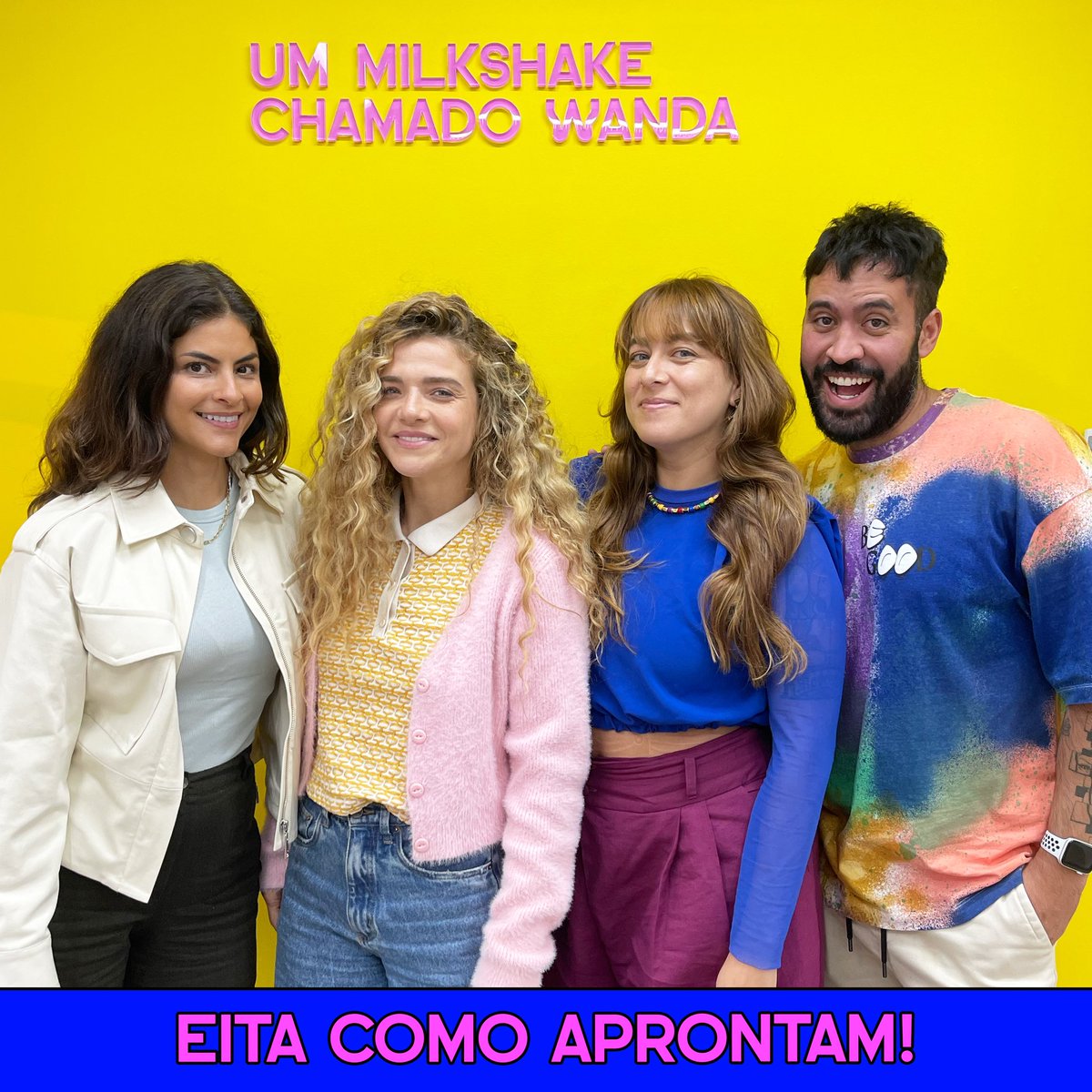 PodcastWanda's tweet photo. A @karenjonz e a @HelMother chegaram e resolvemos lembrar o quanto que a gente era O CAOS na infância nessa edição nostálgica. É cada história que POR DEUSSSS e Marina…você já sabe. WÂNDALA! Vem ouvir no @SpotifyBrasil: https://t.co/XjYGyMzy91 https://t.co/dnwazTKHxs