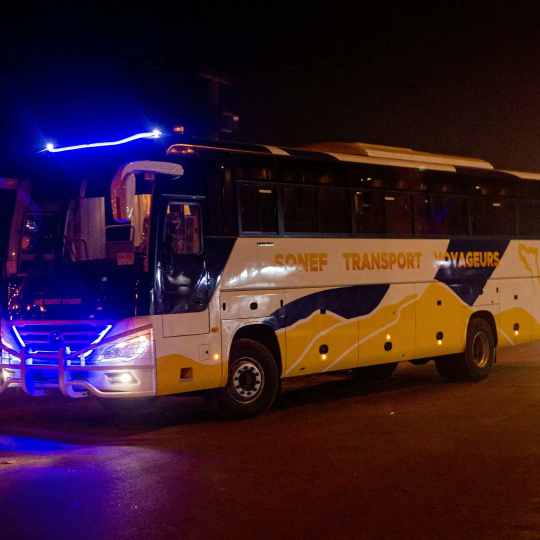 Sonefstv's tweet photo. Quelle que soit votre destination , un voyage à bord de sonef transport voyageurs est toujours plaisant 🤩

Entre sécurité , confort et nouveau bus voyager à bord de sonef est la meilleure décision que vous puissiez prendre 😎

La satisfaction est garantie !
………… https://t.co/voAhdsolWJ