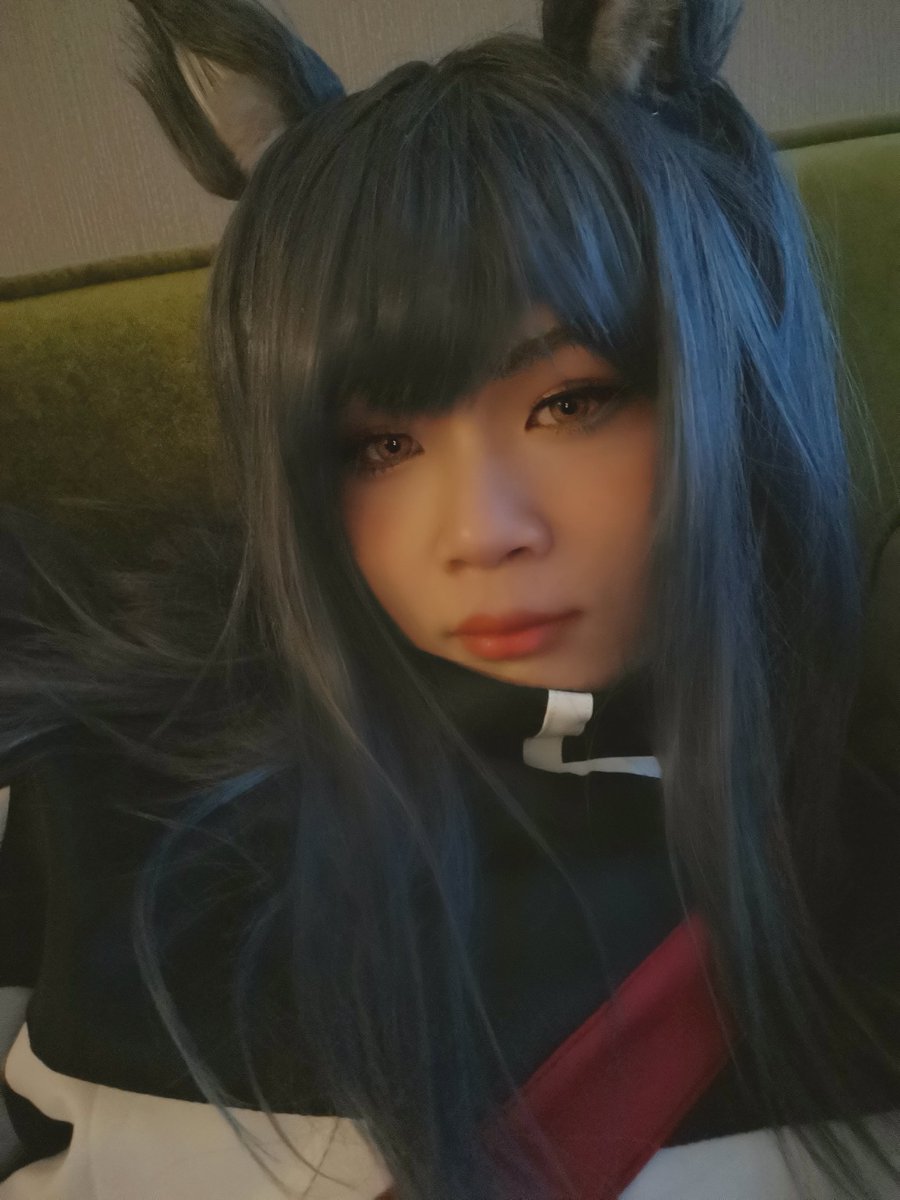 NotCalmar's tweet photo. 第一次尝试了化妆和cos...  嘛...不过不是很好看请见谅啦～
#伪娘 #男娘 #女装 #Femboy https://t.co/WxRQnMiQ9U