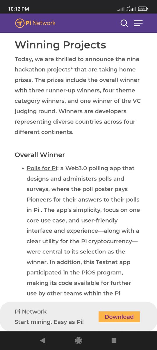 Tokenized99's tweet photo. BREAKING NEWS: Hackathon Winners have been Announced!!!🔥🔥🔥
 Congratulations to all the winners of the Pi Hackathon!🥳🎉🎉🎁 
Link: https://t.co/oqF0AVUcMg…
RETWEET ❤️ @MarshaL39666893 @LordMSI @Bronafide @quame_walker @FORNASEREZA_INA  @PiClubhouse #PiNetwork #Crypto https://t.co/MtRvyZhNhH