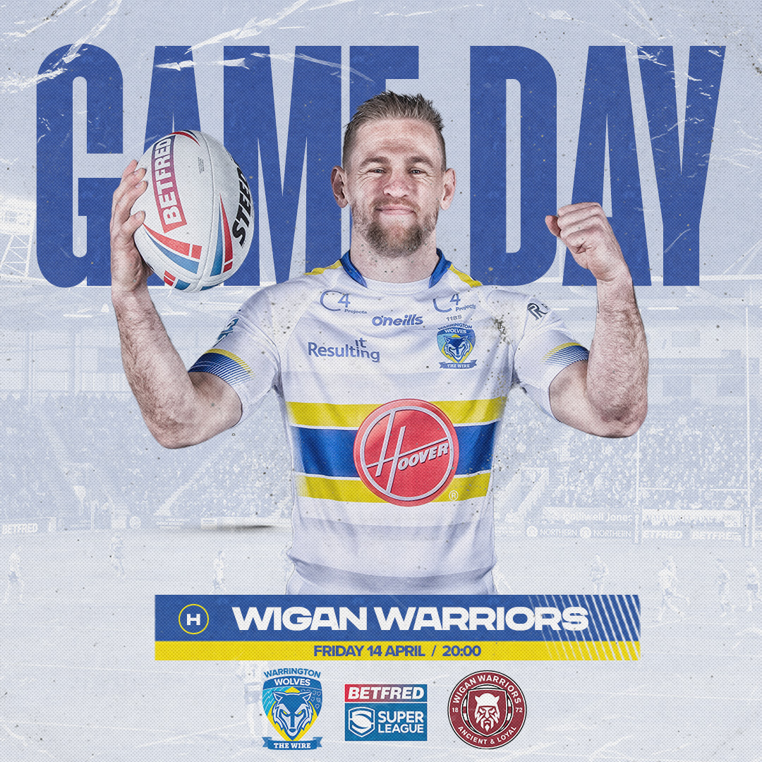 WarringtonRLFC's tweet photo. Tonight's the night! 🤜💥🤛

Come on the Wire! 🐺 https://t.co/TKvZI0M1N8