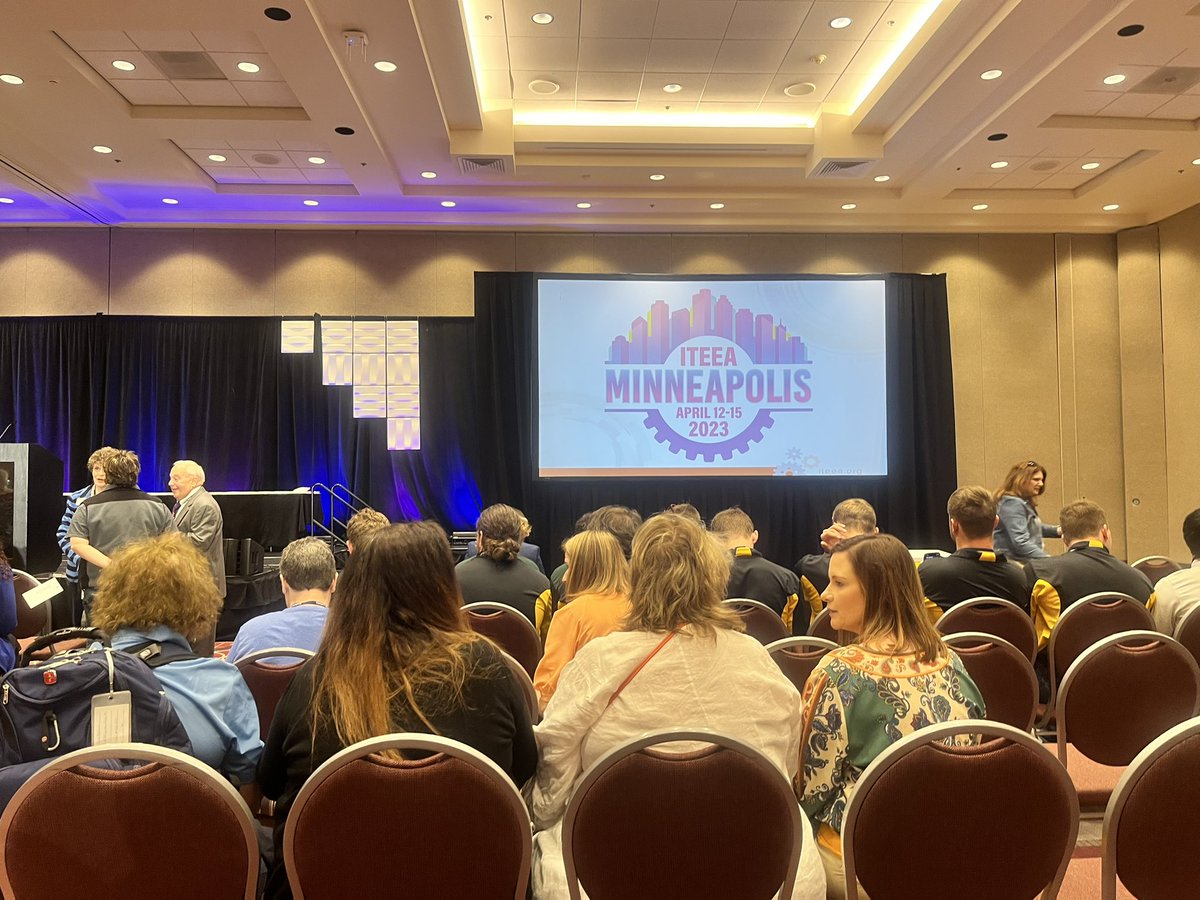CoachKoehring's tweet image. Excited to represent Hutchinson ISD 423 at the 85th Annual ITEEA Conference in Minneapolis. Looking forward to continuing to strive for excellence in the areas of Technology and Engineering Education. #ITEEA2023 #MuchInHutch 🐯⬛️🟨