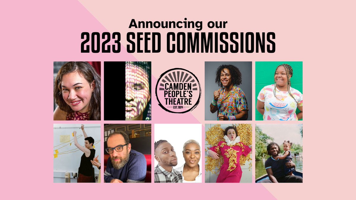 CamdenPT's tweet photo. Announcing the recipients of our new seed commissions is a highlight of our year! 🎉

A record number of apps to our annual commissions for projects by artists from marginalised backgrounds narrowed down to 9 artists!

Read about them in this thread or at:
https://t.co/SsBXvsgIUZ https://t.co/Bxi331ms3r