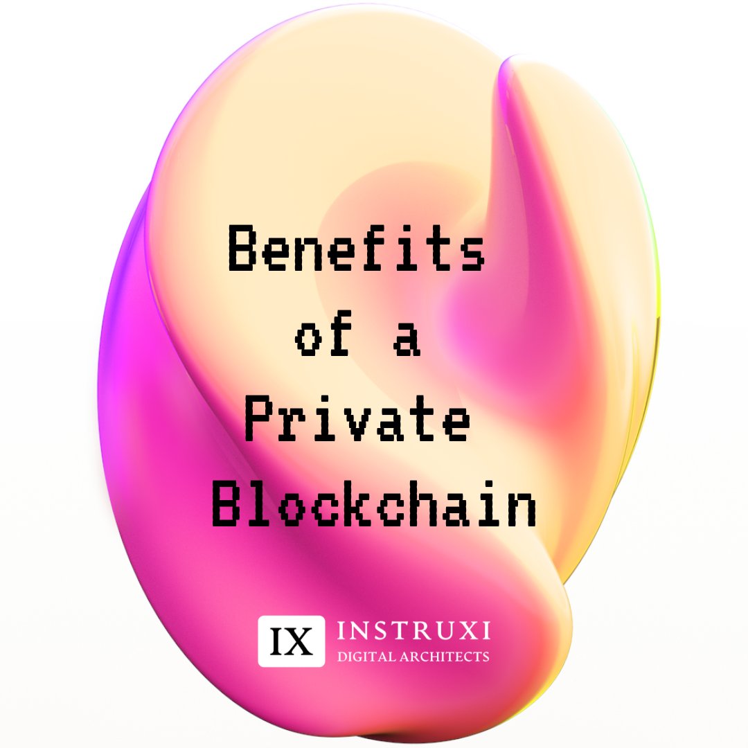 instruxi's tweet image. How can you and your business benefit from a #privateblockchain?

Find out: instruxi.io/news/benefits-…

#data #datamesh #datawarehouse #blockchain #blockchaintechnology #decentralization #datasharing
