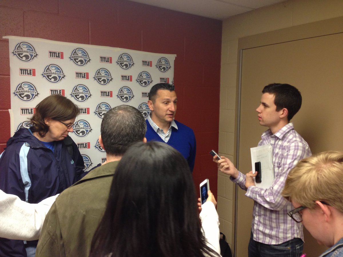 jeffhusted's tweet photo. April 13, 2013…the very first @NWSL game. An unknown coach in charge of unknown #FCKC at Shawnee Mission North high school. Postgame presser in a small hallway outside the locker rooms.
Grateful for how far we’ve come, excited for where we are headed. https://t.co/ovZPdqHdUO