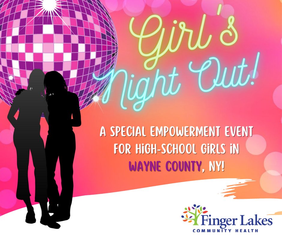 Calling all Wayne County girls! Join us for girls night out, with food, self-care, self-defense, sexual health education &amp; raffles! Learn more or register here: Pre-register by the Friday prior to the even you want to attend. (Walk-ins welcome) tinyurl.com/GNOWayne