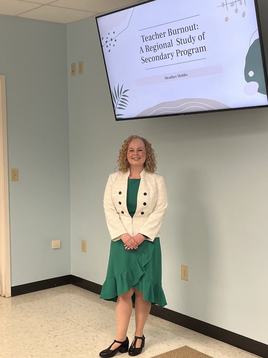 Congratulations to Heather Hobbs on her successful dissertation defense! #educationbuffs
