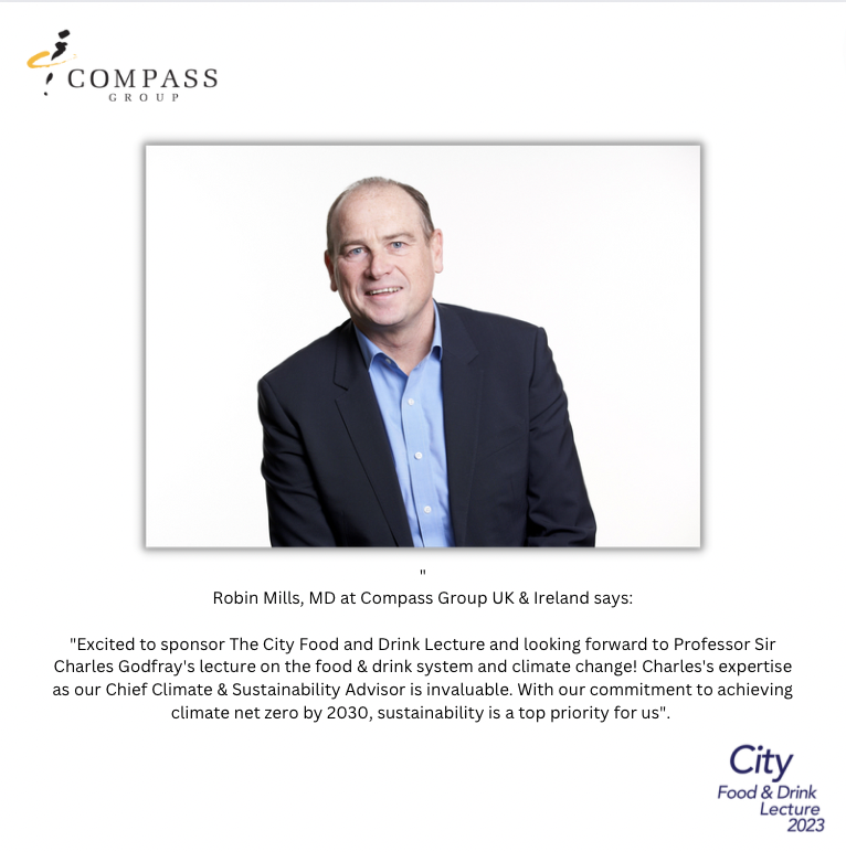 CityFoodLecture's tweet photo. Robin Mills, MD at @compassgroupuk shares his thoughts on the City Food & Drink lecture & importance of prioritising sustainability...
#FoodSector #DrinkSector #Sustainability #ClimateAction #CFDL2023 #CFDLSponsor #CompassGroup https://t.co/QgAJgDZUMT