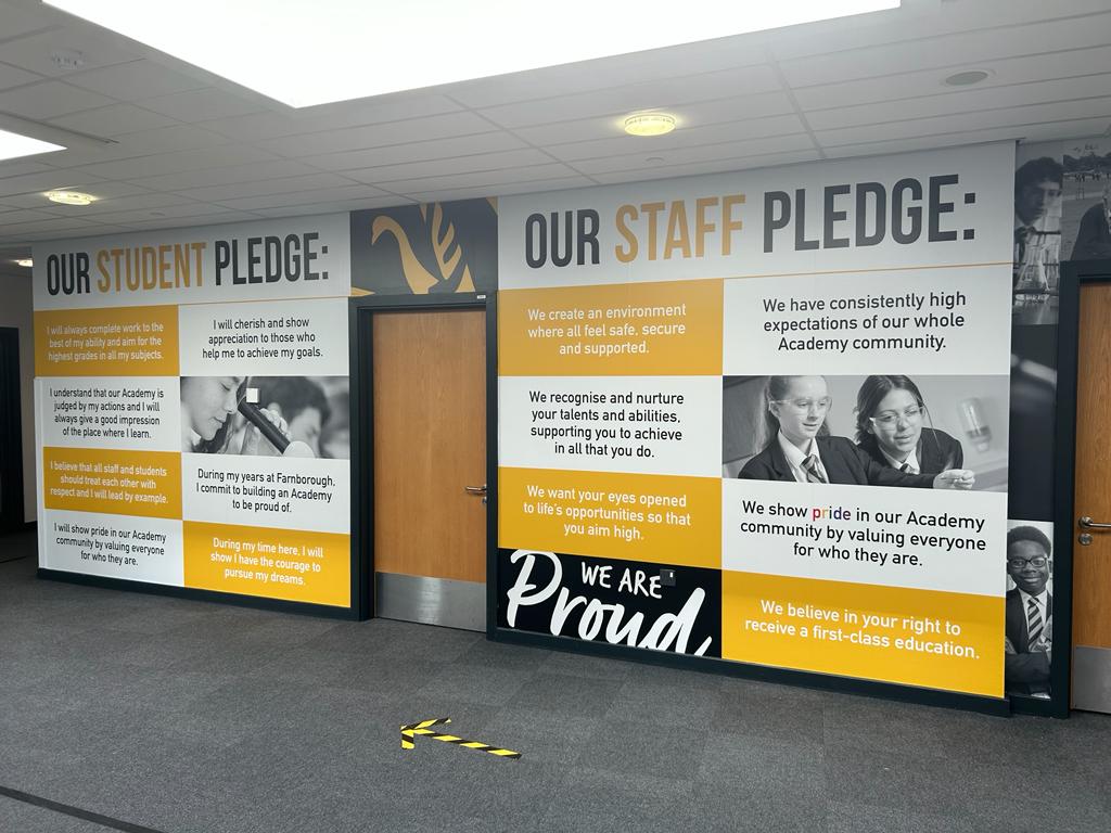 hdwrapsuk's tweet photo. Student and staff pledges walls 💜

Email today for your quotation or to arrange a no obligation site visit: sales@hdwrapsuk.co.uk

#hdwrapsuk #hdwraps #schoolwallart #schoolwallwraps https://t.co/SEcbQK3EK0