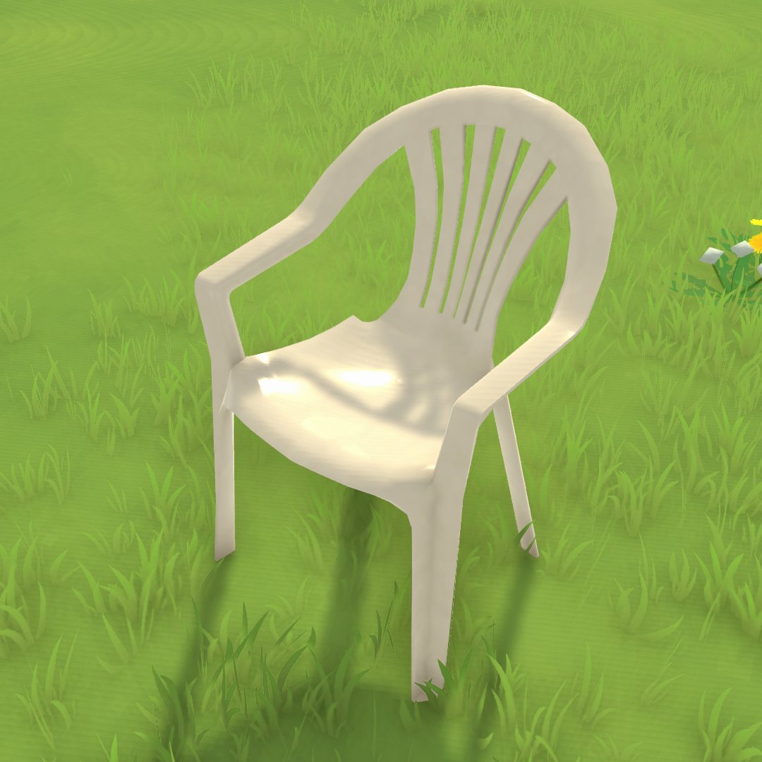Paralives on Twitter "Shout out to the most common plastic chair in