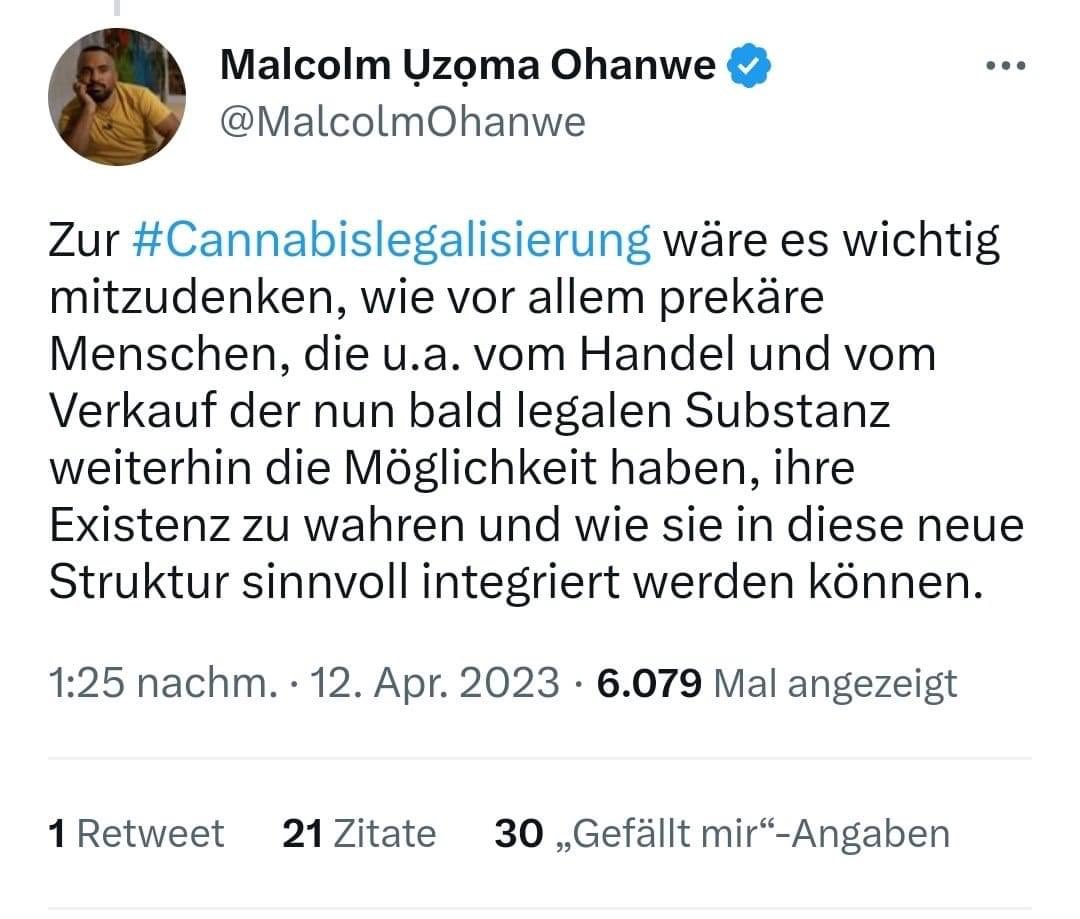 Rettungsschirm für Dealer 😂 das Schlimme ist der meinst das ernst