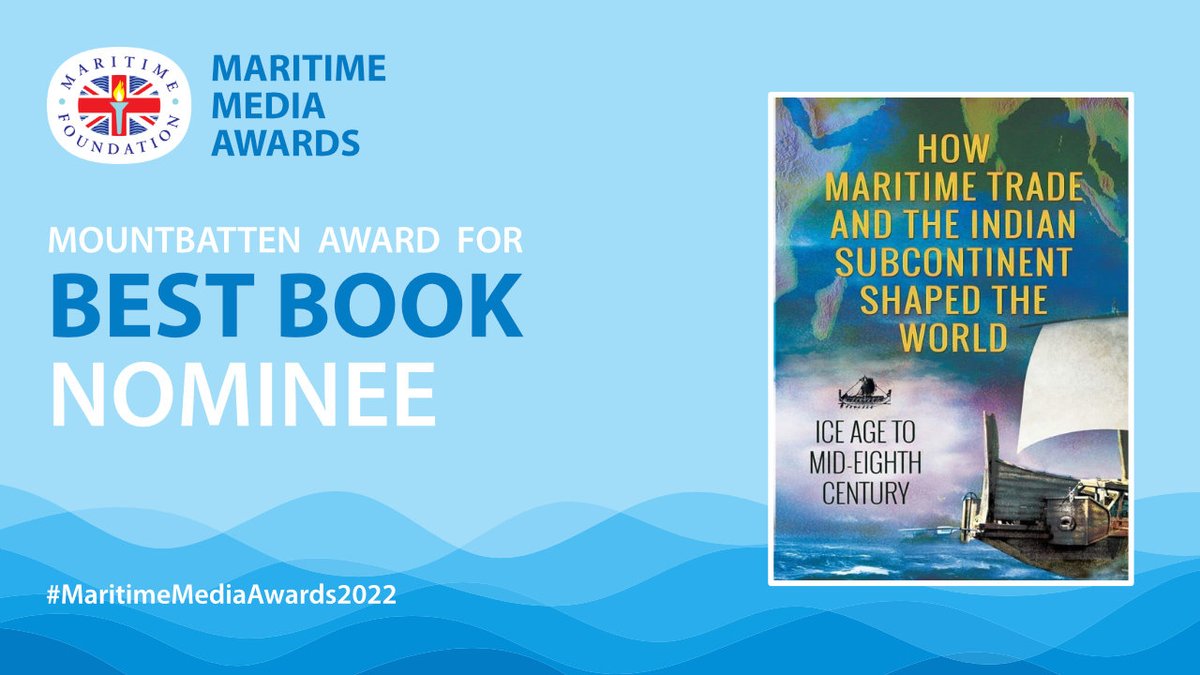 Maritime Foundation (@maritimefounuk) on Twitter photo Congratulations to Nick Collins who has been nominated for the Mountbatten Award for Best #Book for How #Maritime Trade and the Indian Subcontinent Shaped the World (<a href="/penswordbooks/">Pen & Sword Books</a>)!
Find out who made the #MaritimeMediaAwards2022 list at: maritimefoundation.uk/awards/nominat… Congratulations to Nick Collins who has been nominated for the Mountbatten Award for Best #Book for How #Maritime Trade and the Indian Subcontinent Shaped the World (<a href="/penswordbooks/">Pen & Sword Books</a>)!
Find out who made the #MaritimeMediaAwards2022 list at: maritimefoundation.uk/awards/nominat…