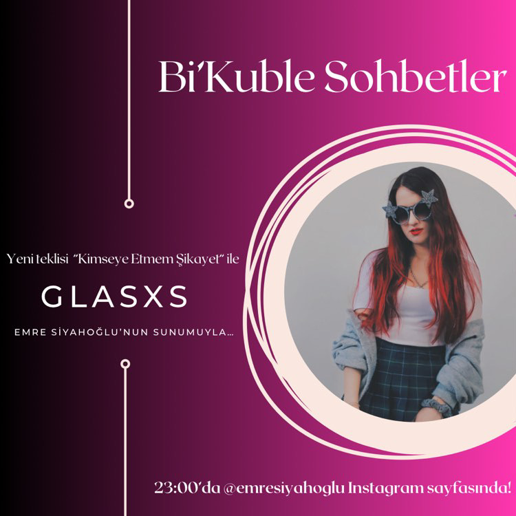 glassinthepark's tweet photo. Bu gece 11'de, single çıkmadan hemen önce, Emre Siyahoğlu ile Bi'Kuble Sohbetler'in canlı yayın konuğuyum. Instagram'da buluşalım!🎹🪐 https://t.co/r6Mjye4wLF