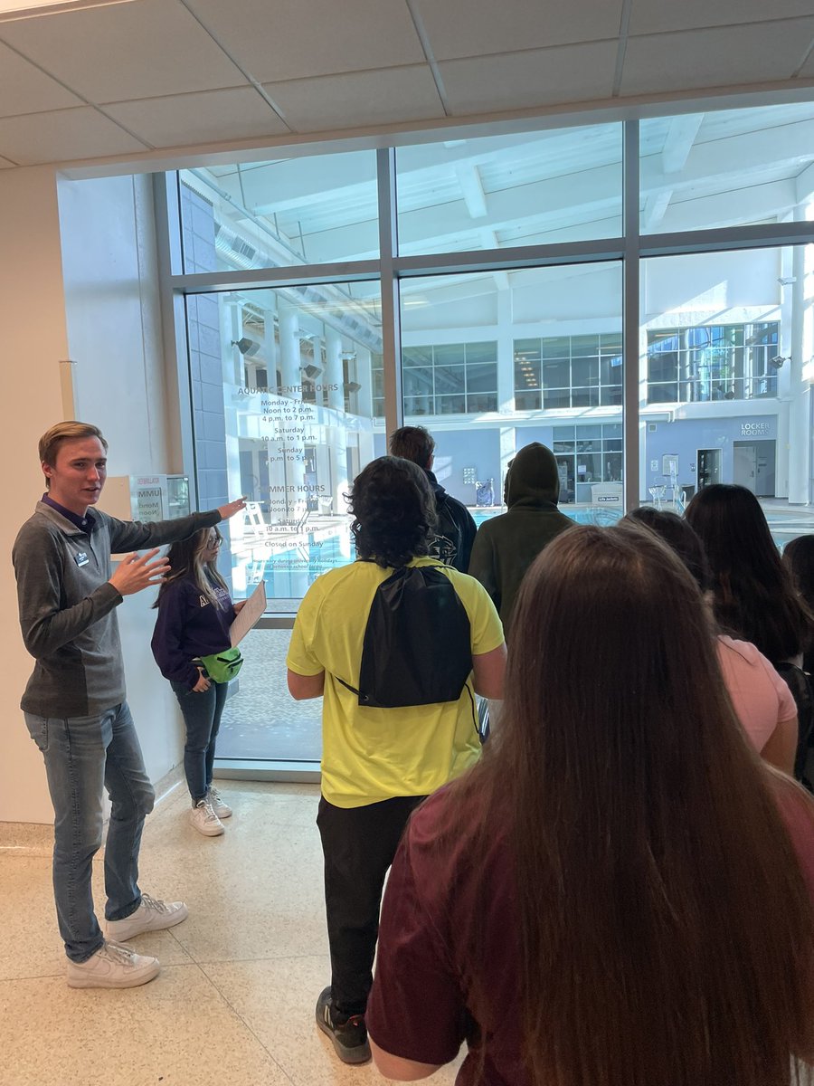 CoachGerhart's tweet photo. First stop on our Texas College Tour: @ACUedu! Special visit by an @LegacyRebels Alumni: Tamil Adele! #GoWildcats #campustour https://t.co/MiJa7kon08