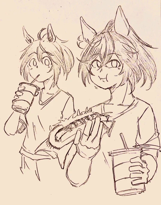 落書き ウマ娘 