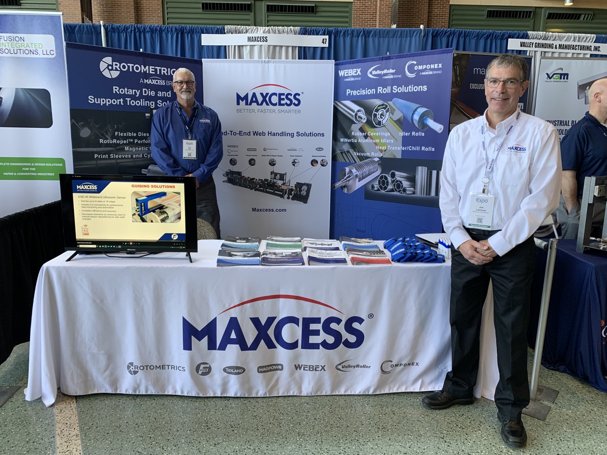 We're excited to be at Converters Expo in Green Bay, Wisconsin, today! If you are here be sure to stop by booth 47 and check out our latest innovations designed to make your business run better, faster, and smarter.