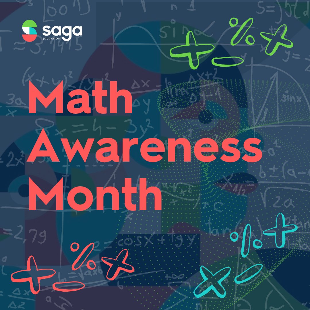 SagaEducation's tweet image. 📐📏🧮 April is Math Awareness Month! 

 Let&apos;s help students discover the power of math and unlock their full potential. 

Share your ideas for getting students interested in math below!⬇️ 

 #MathAwarenessMonth #MathTutor