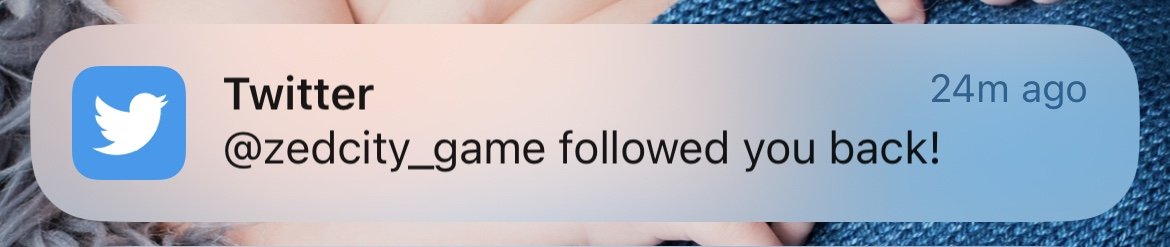 zedcity_game's tweet photo. Who wants this notification? 👀
#followback https://t.co/SyEeR1LKDD