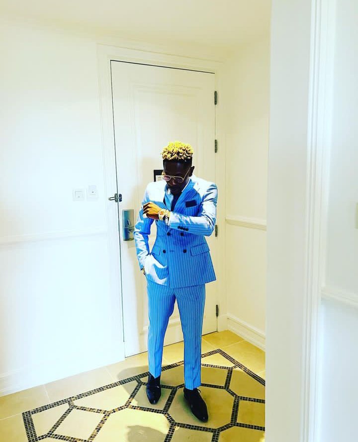 Prince4Shatta's tweet photo. The people who were supporting that  guy Sheldon to insult Shatta have now turned around attacking him 😂 
The God of Shatta Wale, he no see nothing yet.... common YouTuber you think you are better than everyone... karma !! #NOBWOY
#MaaliAlbum https://t.co/YsDNT50Cnj