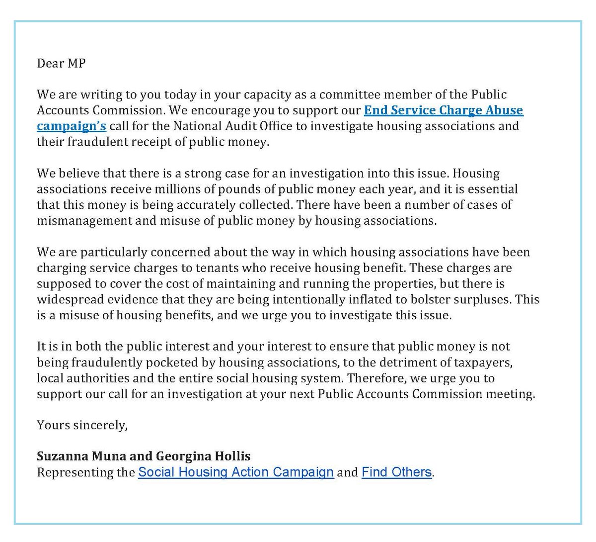 SHAC_Action's tweet photo. @ab4cambs

Please help us #EndServiceChargeAbuse through service charge overpayments, including those paying via the benefits system.

Please back an NAO investigation.

One of our members's estate was overcharged nearly £140k ... and that was just one estate!

@FindOthers https://t.co/ibI7ZfKiPU