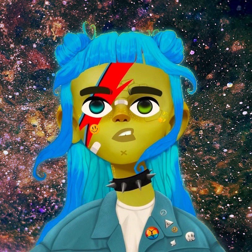 “And the stars look very different today
For here
Am I sitting in a tin can
Far above the world
Planet Earth is blue
And there’s nothing I can do”

Happy Thursday! 💙🪐<a href="/IntrovertscNFT/">introverts✨</a>