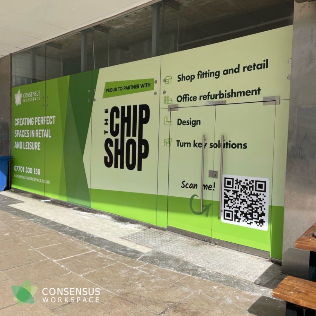 ConsensusWorks1's tweet photo. At consensus we don't just complete #OfficeRefurbishments, we also do retail and leisure #fitouts.

We are excited to be partnering with The Chip Shop to bring their vision to life on Piccadilly approach!

Get in touch at https://t.co/ZDPvlZMe3G

#ShopFitout https://t.co/r9kO6lXzoP