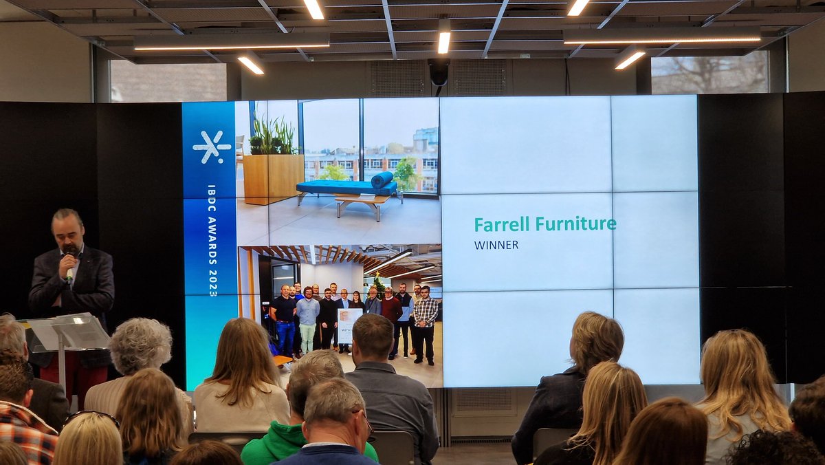 Jeremy Madden (@jeremymaddenjm) on Twitter photo I am proud of the collaboration and now the recognition of the work done by <a href="/farrellfurnitur/">Farrell Furniture</a> <a href="/opwireland/">Office of Public Works</a> and <a href="/ATU_Connemara/">ATU Connemara</a> for the <a href="/DCCIreland/">Design & Crafts Council Ireland</a> Irish Business Design Awards. #irishdesignchallenge #Sustainability #research #atu #atuconnemara I am proud of the collaboration and now the recognition of the work done by <a href="/farrellfurnitur/">Farrell Furniture</a> <a href="/opwireland/">Office of Public Works</a> and <a href="/ATU_Connemara/">ATU Connemara</a> for the <a href="/DCCIreland/">Design & Crafts Council Ireland</a> Irish Business Design Awards. #irishdesignchallenge #Sustainability #research #atu #atuconnemara