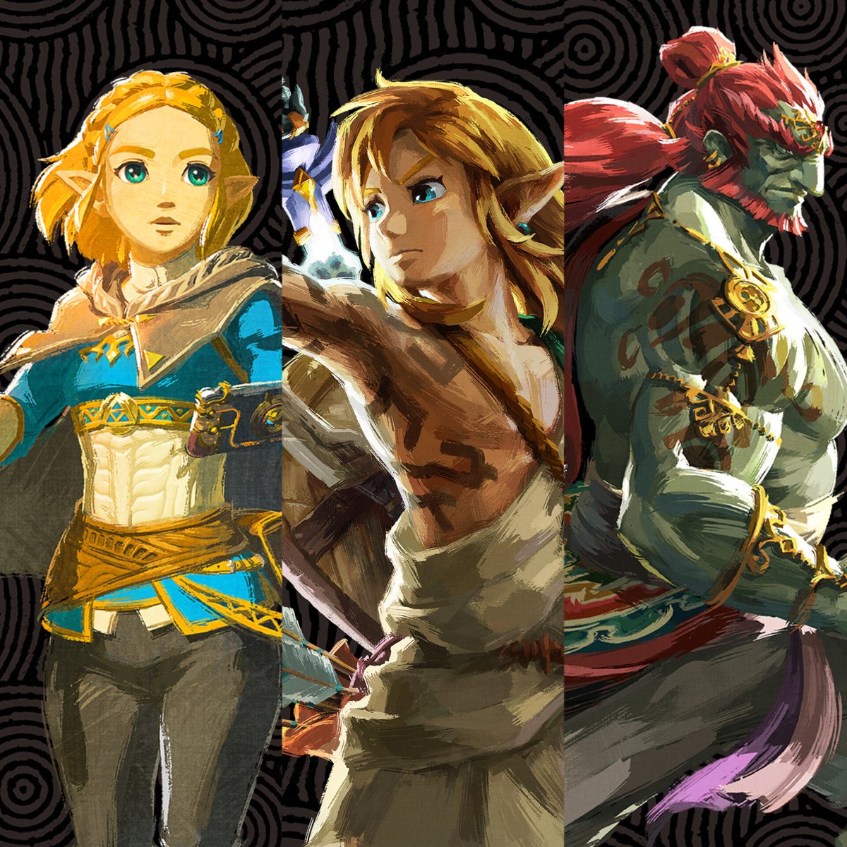 SavoirsZelda's tweet photo. La Triforce est complète 🔥
#ZeldaTearsOfTheKingdom https://t.co/W7lPXB2uT4