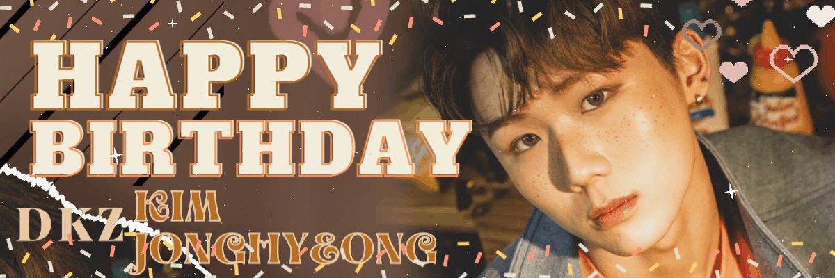 bannerDKZ's tweet photo. HAPPY BIRTHDAY KIM JONGHYEONG!!!

As a celebration of his birthday we're raised a banner of both DKZ and Jonghyeongs Community on Choeaedol and we manage to get him at rank 1!! 

#종형  #디케이지  #JONGHYEONG  #DKZ https://t.co/FPuVHJCRh1