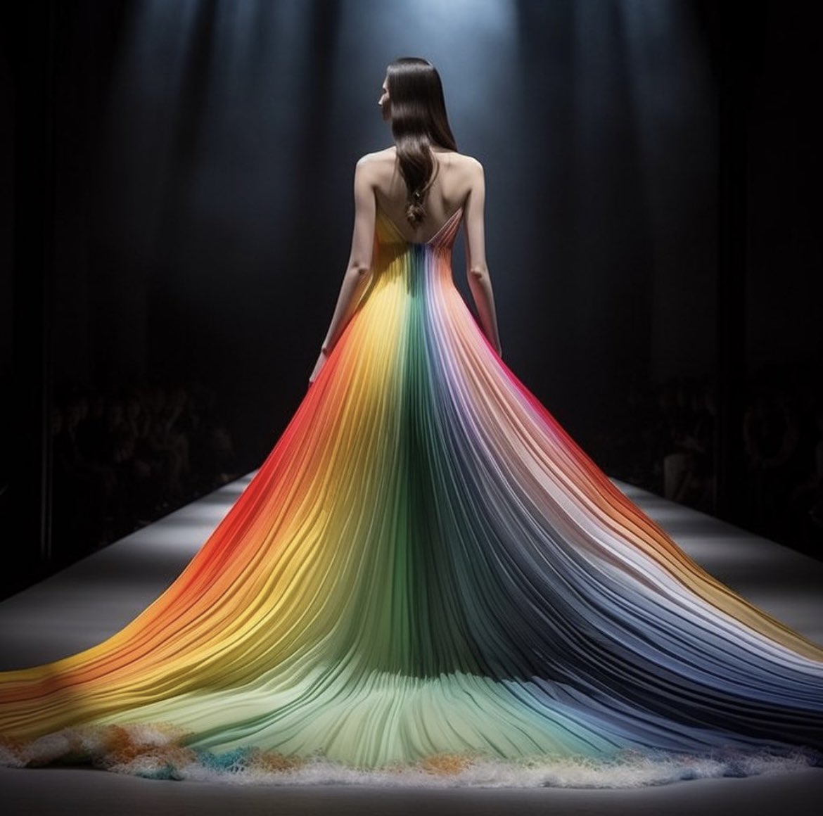 El estado líquido de la luz y el color en esta creación de Ken Kelleher. 🌈🌈