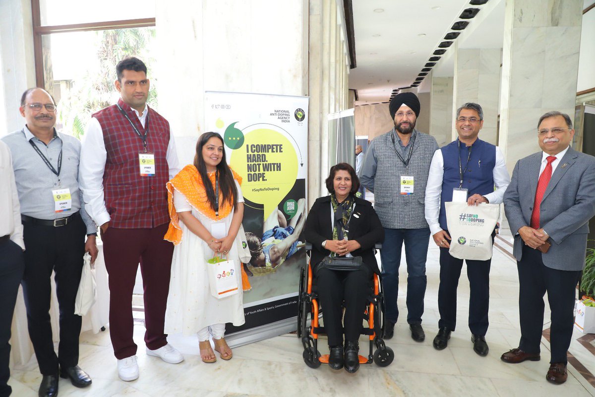 DeepaAthlete's tweet photo. #CleanSports &amp; #PlayingFair is a fundamental of sport. A landmark step in ensuring that CleanSport is for everyone, with easy access to all banned substances through a simple app! Kudos to Hon. @ianuragthakur ji for launching this app &amp; this fantastic initiative! @NADAIndiaOffice https://t.co/ad3SQANR9s