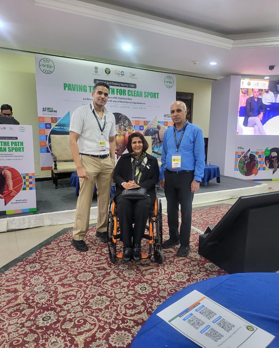 DeepaAthlete's tweet photo. #CleanSports &amp; #PlayingFair is a fundamental of sport. A landmark step in ensuring that CleanSport is for everyone, with easy access to all banned substances through a simple app! Kudos to Hon. @ianuragthakur ji for launching this app &amp; this fantastic initiative! @NADAIndiaOffice https://t.co/ad3SQANR9s