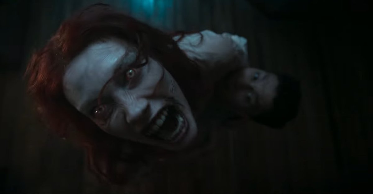 BDisgusting's tweet photo. From an international TV spot, here's a cool new shot from #EvilDeadRise. One. More. Week. https://t.co/2VAscRVwIM