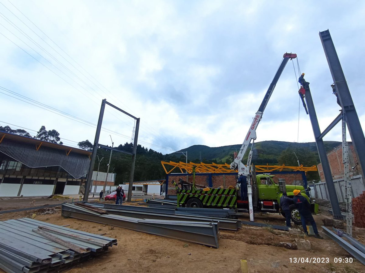DGRDPasto's tweet photo. Desde #LaGranCapital @alcaldiapasto @GERMANCHAMORRO1 así avanza fase II construcción #CEGIRDPASTO con apoyo de @UNGRD
@Asocapitales
@CaracolPasto
@bomberospasto
@CruzRojaNarino
@Fedemunicipios
@emaspasto2
@Empopasto
@PastoTransito https://t.co/hQEXNLqHze