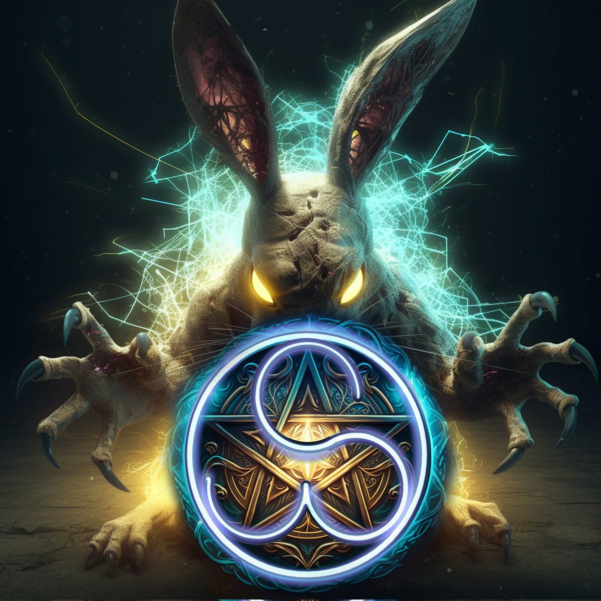 Cryptic_Wiz's tweet photo. "Day 484 in web3, hope every is enjoying #NFT #NYC this dead rabbit #Creepto for celebrating! https://t.co/ZI2P5jMWdz