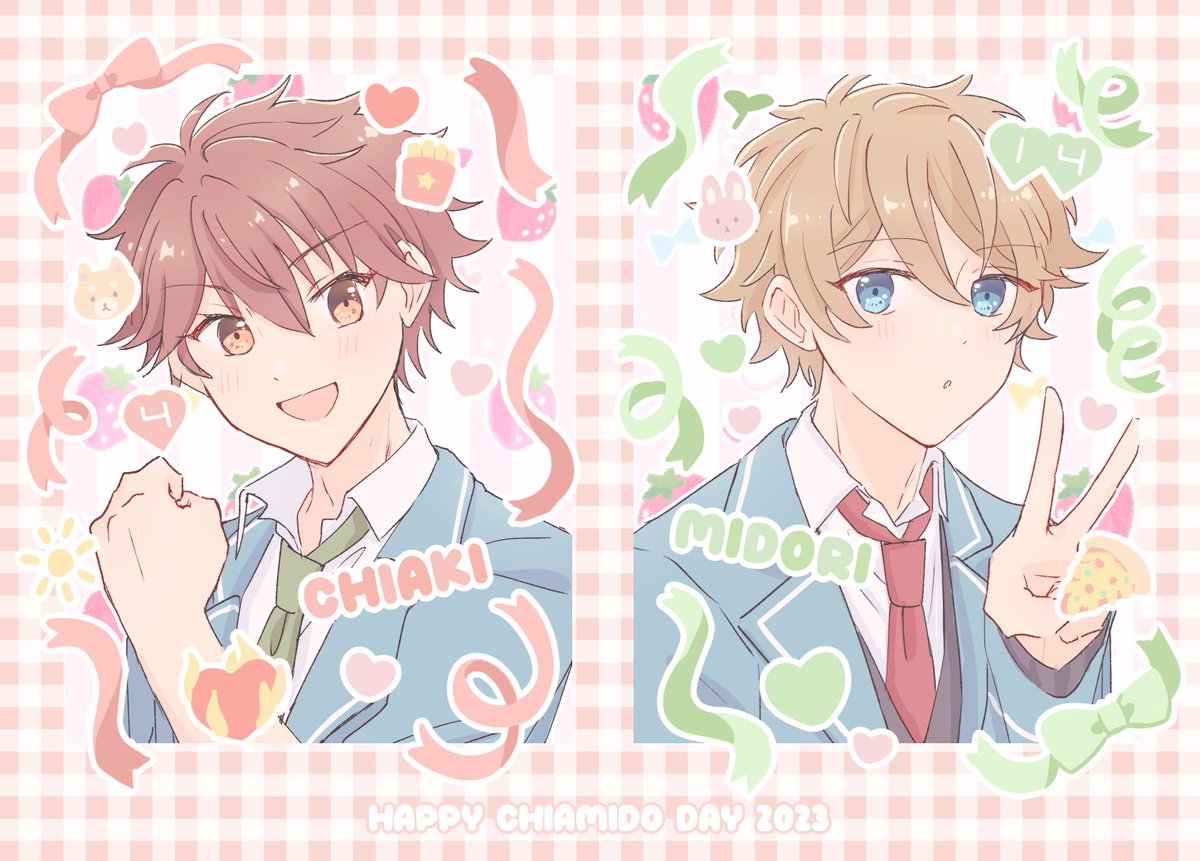 okr130's tweet photo. ✧.  🎀 ʜᴀᴘᴘʏ ᴄʜɪᴀᴍɪᴅᴏ ᴅᴀʏ 🎀  .✧

#ちあみどの日2023 ❤️💚 https://t.co/JjW8cNsYns
