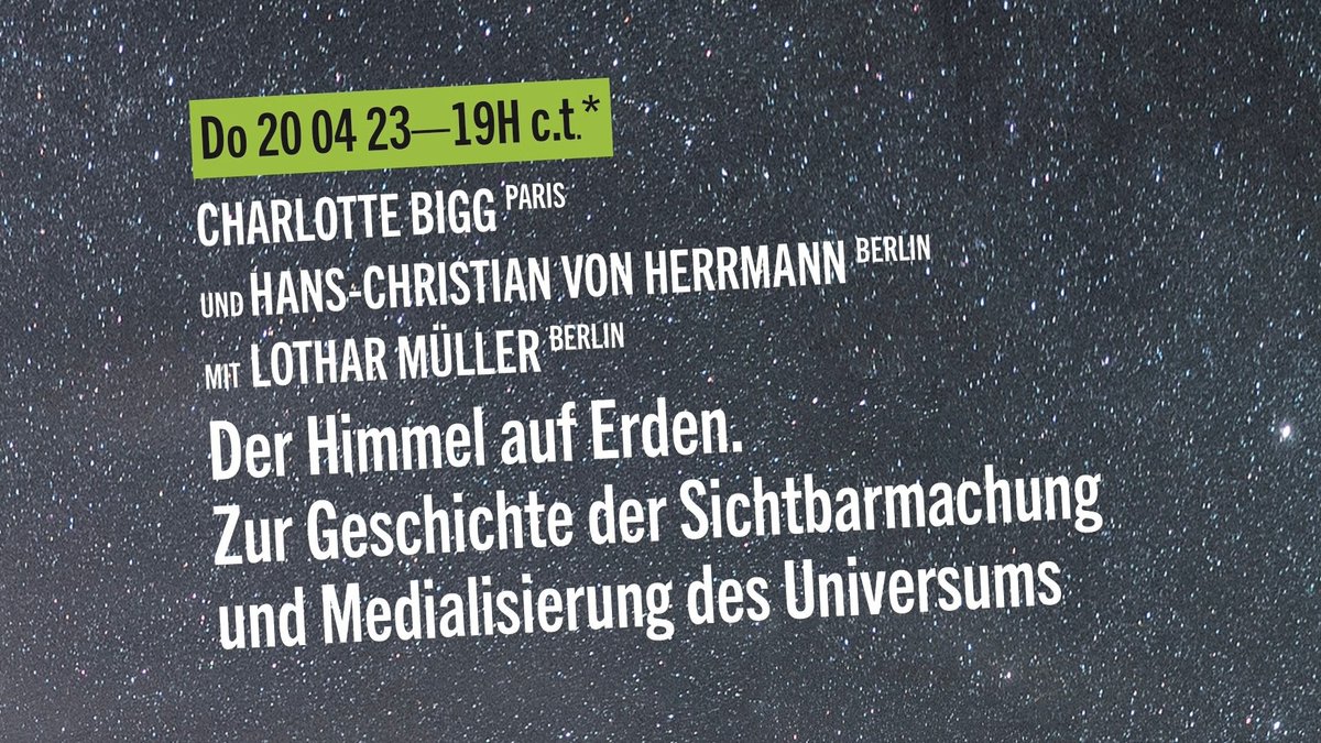 mosse_lectures's tweet photo. [save the date]:  

Am 20. April wird die Wissenschaftshistorikerin Charlotte Bigg unser Gast bei den #MosseLectures an der @HumboldtUni sein. Im Gespräch mit ihr: Hans-Christian von Herrmann.  
Einführung: Lothar Müller.

Mehr Infos unter https://t.co/spJXXqPVHk.

Bis dahin! https://t.co/CBvOrMTa1K