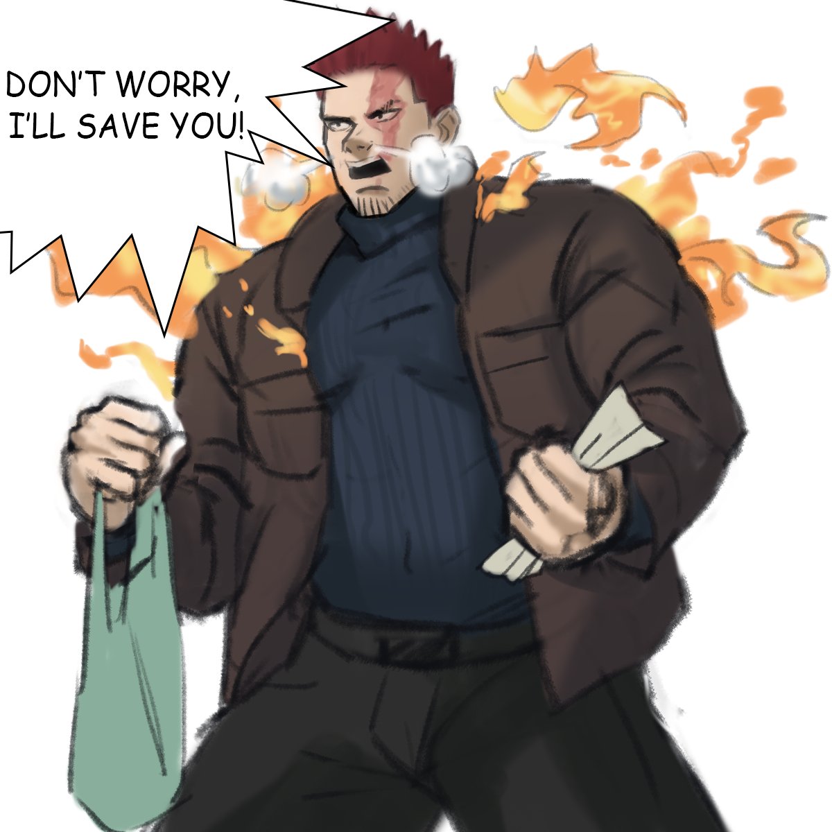 RBodyk's tweet photo. Todoroki family (meme)🔥
#BNHA #bara https://t.co/TzqxFOQld8