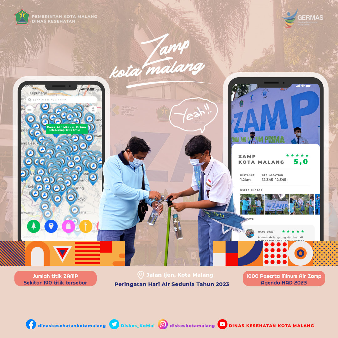 Hallo #Nawakhealthies
Sedikit flashback peringatan HAD 2023 di Kota Malang ya. Berikut adalah beberapa faktor mengapa Kota Malang kita yang tercinta ini terpilih menjadi lokus HAD? Yuk simak penjelasan berikut ini

<a href="/KemenkesRI/">Kementerian Kesehatan RI</a> <a href="/PemkotMalang/">𝐏𝐞𝐦𝐞𝐫𝐢𝐧𝐭𝐚𝐡 𝐊𝐨𝐭𝐚 𝐌𝐚𝐥𝐚𝐧𝐠</a> <a href="/KominfoMalang/">Dinas Kominfo Kota Malang</a>