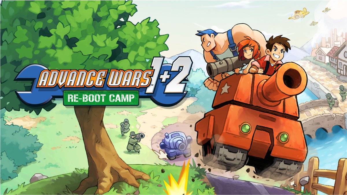 IGNUK's tweet photo. We’ve teamed up with My Nintendo Store UK to celebrate the launch of Advance Wars 1+2 Re-Boot Camp on 21st April! 

RT for a chance to win one of three physical copies of the game. / UK 18+ #ad / T&amp;Cs: https://t.co/Fo3Tw21oMG @NintendoUK https://t.co/P0c3PHMBru