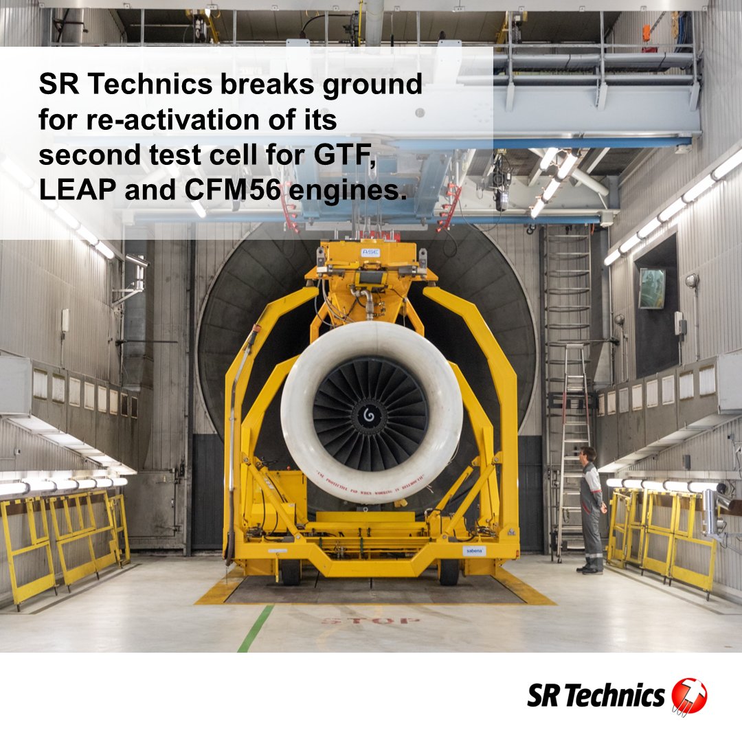 SRTechnics's tweet photo. Only 1 day left until our Groundbreaking Ceremony for the opening of the Engine Test Cell 2 facility for the GTF, LEAP, and CFM56 engines.
Stay tuned! 🤩
#SRTechnics #TestCell2 #SafranTestCells #sustainability #inovation https://t.co/nA6jRcoNYe