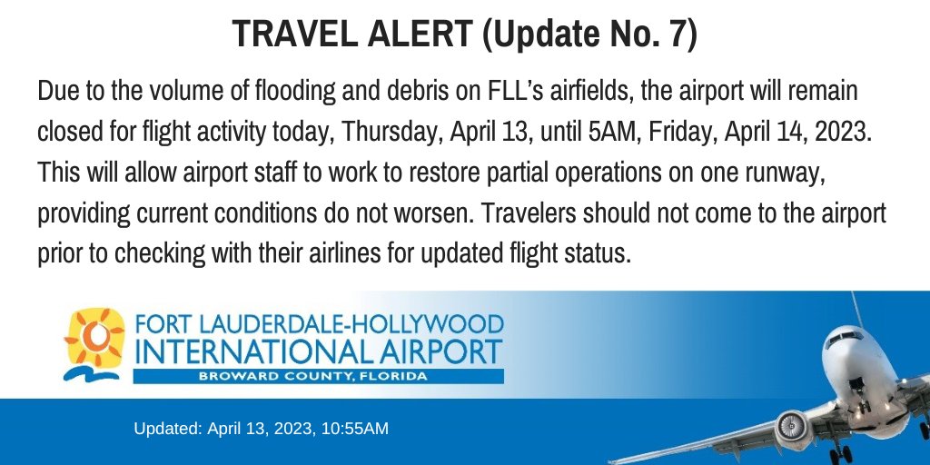 Fort Lauderdale-Hollywood Int'l Airport (FLL) tweet media